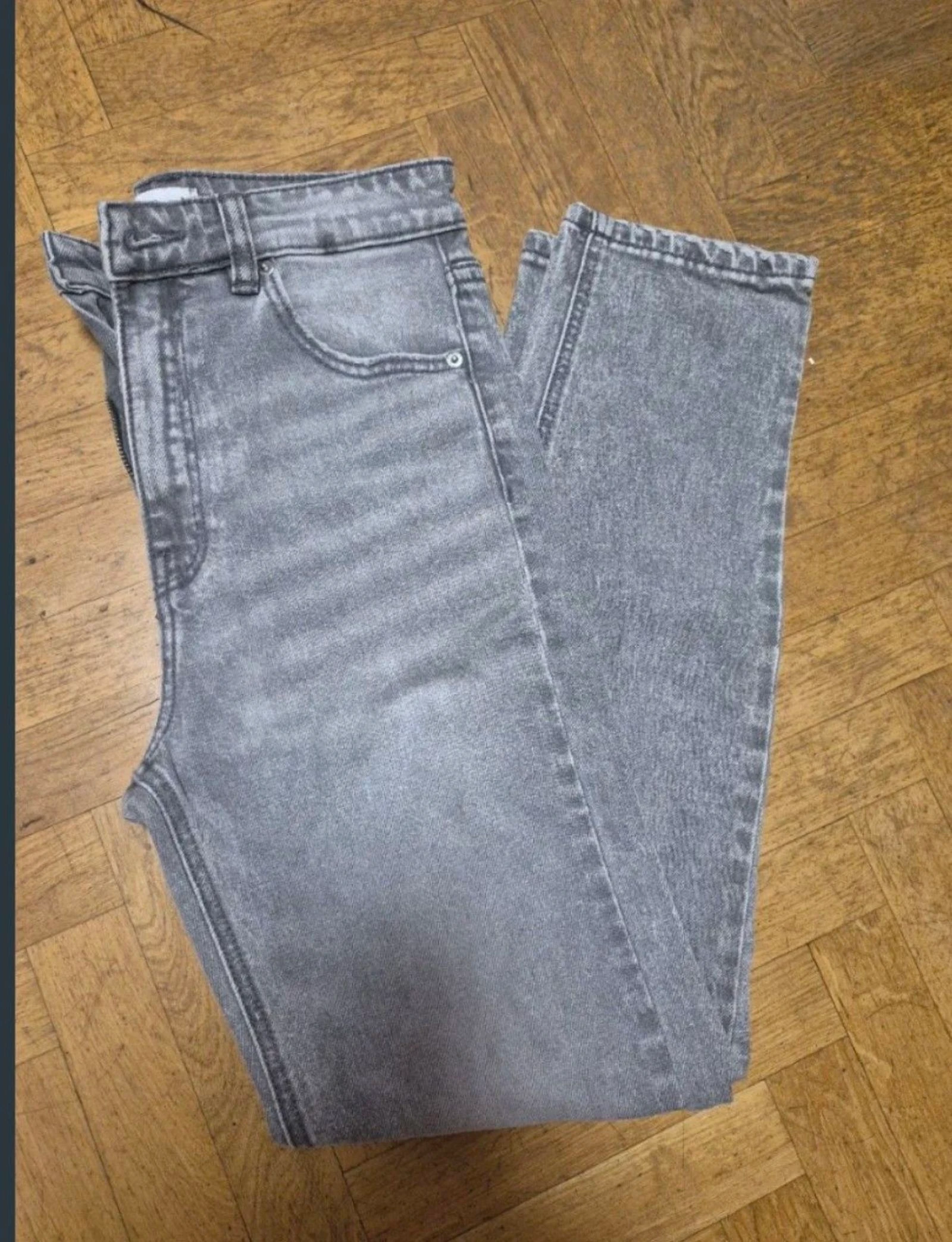 Vaqueros Pull&Bear grises rectos – Talla 36 – photo 2